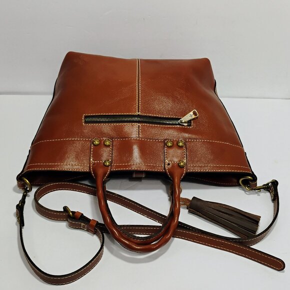 PATRICIA NASH EMBOSSED LEATHER PURSE - Picture 4 of 14